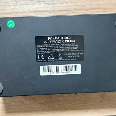 M-Audio M-Track Duo USB Audio Interface 2021 - Black with USB C cable image 5