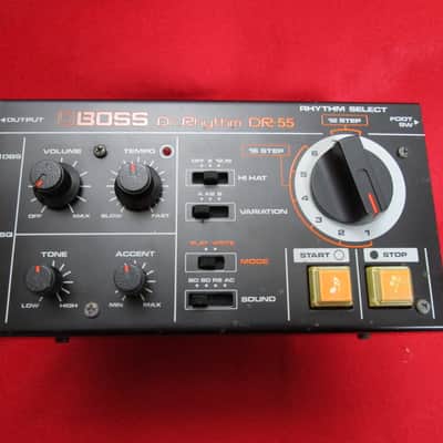 Boss DR-55 Vintage Analog Drum Machine Tested New battery case #37 image 2
