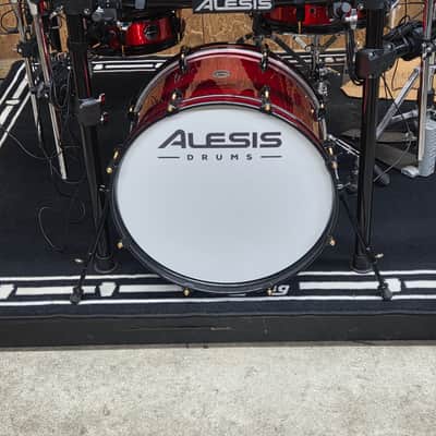 Alesis Strike Pro Special Edition Electronic Drum Set 2010s - Black / Red image 3
