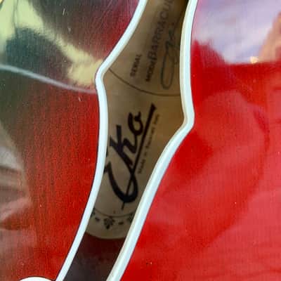 Eko Barracuda Bass Vintage 60s Made in Italy Red Sunburst image 3