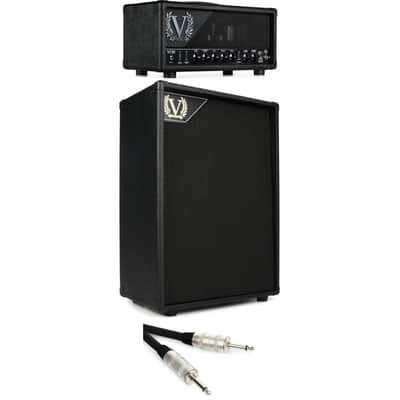 Victory Amplification V130 The Super Jack 100-watt Tube Guitar Amp Head and 2x12" Closed-back Speaker Cabinet image 1
