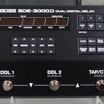 Boss SDE-3000D Dual Digital Delay Pedal w/ FREE Same Day Shipping image 2