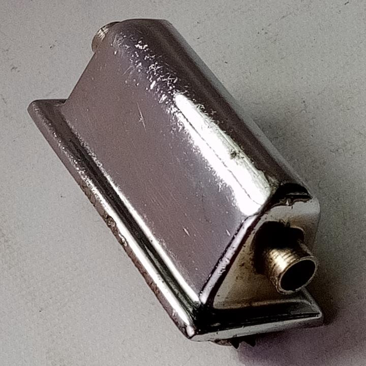 Kent 1+Snare/Tom Drum Center Lug Chrome Vintage 60s Kenmore,NY USA Coffin Style — main photograph
