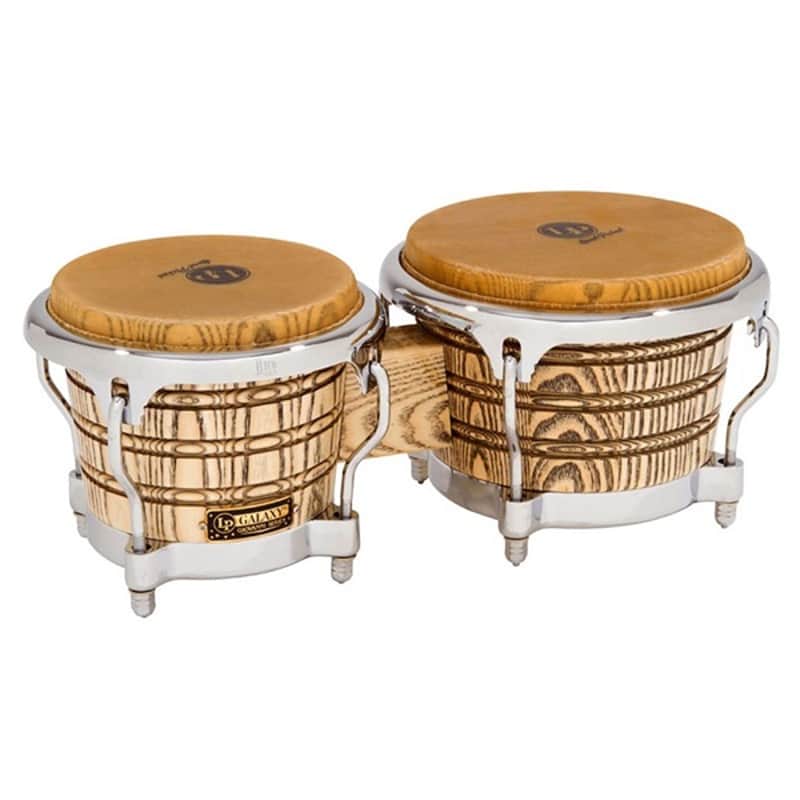 LP LP793X-C [Galaxy Giovanni Series Wood Bongos / Chrome] image 1