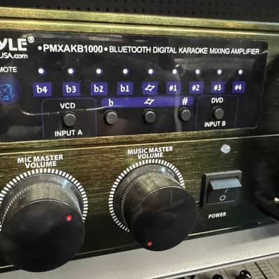 Pyle PMXAKB1000 Digital Karaoke Mixing Stereo Amplifier (Used) image 3