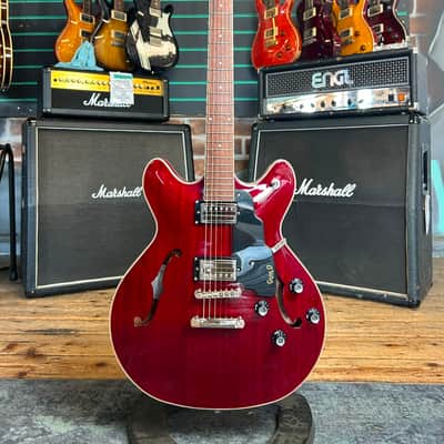 Guild Starfire I DC Cherry Red 2022 Semi-Hollow Electric Guitar image 1