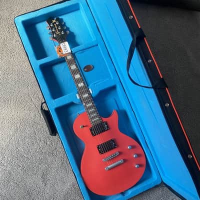 Xavier Matte Pink Single Cut Electric Guitar, Mahogany Body, Maple Neck, Rosewood Fingerboard image 6