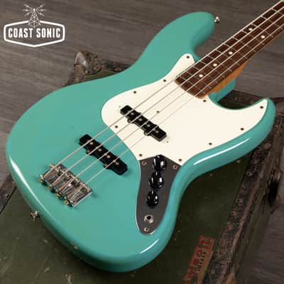 1994 Fender MIJ Jazz Bass Sonic Blue image 6