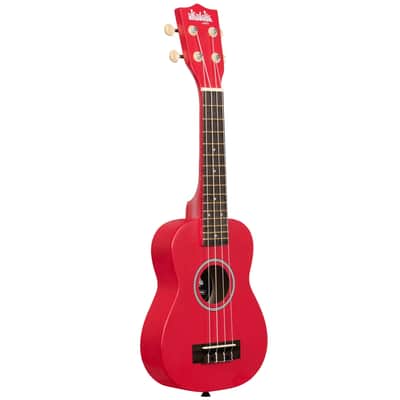 Kala Brand Soprano Ukulele & Bag Ukadelic - Cherry Red image 2