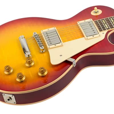 2014 Gibson Custom Shop Les Paul Standard Long Scale Cherry Sunburst w/Custombuckers #CS403569 image 2