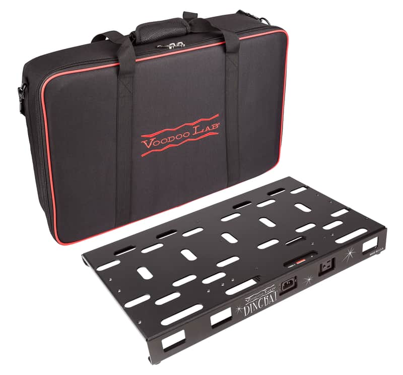 Voodoo Lab Dingbat Medium Pedalboard Pedal Power 2 Package with Gig Bag - Free Shipping to the US image 1