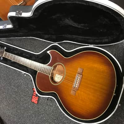 Washburn Festival Series EA20 MTS acoustic-electric guitar 1996 excellent condition with new gator hard case image 5