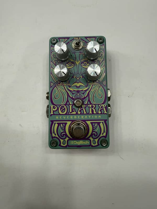 Digitech Polara Reverberation Stereo Digital Lexicon Reverb Guitar Effect Pedal image 1