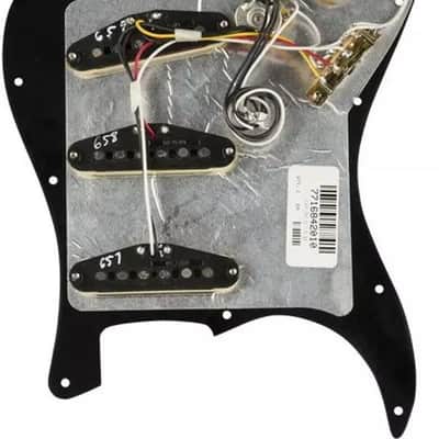 Fender® Factory Assembled Tex Mex Loaded Pickguard~SSS~Fender Boxed-Black/Aged WhiteBrand New image 5
