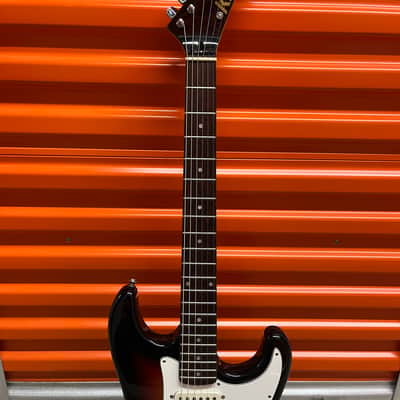 Kramer KS-400 Stratocaster Sunburst w/ Gator Case image 6