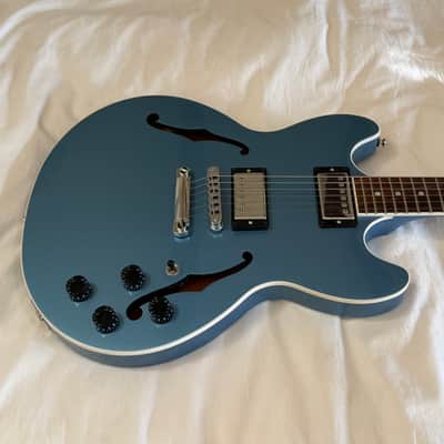 2015 Gibson Midtown Standard - Pelham Blue Metallic - Les Paul / ES-335 Hybrid - Free Pro Setup image 2