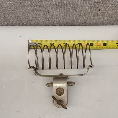 Leedy 1920s Stayput Drum Stick Holder Coil Spring W/ Bracket image 9