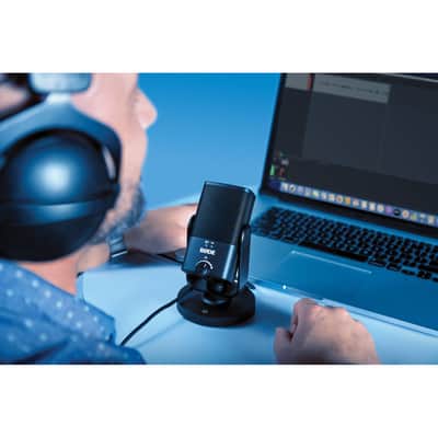 Rode NT-USB Mini USB Microphone for Podcasting, Streaming, Gaming and Vocal Recording with Rode SC17-Red USB-C to USB-C Cable (5') image 6