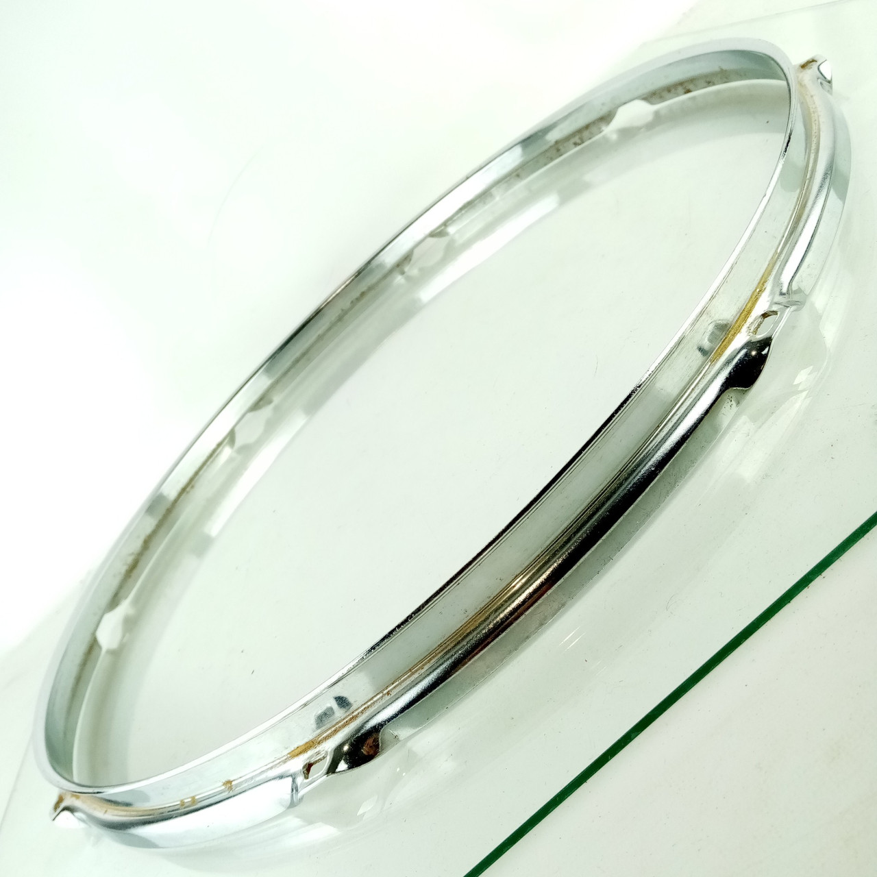 Ludwig 18"8Lug Floor Tom Drum Batter Rim/Hoop Triple Flange 1.6mm Vintage 60-70s — main photograph