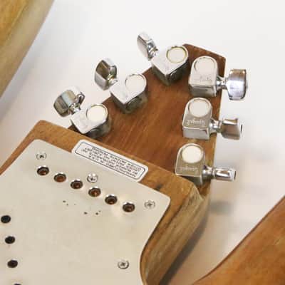 1968 Bunker Hell-Bender Wild Hippie Glam Rock Vintage Electric Guitar Walnut Crazy Pickups image 14