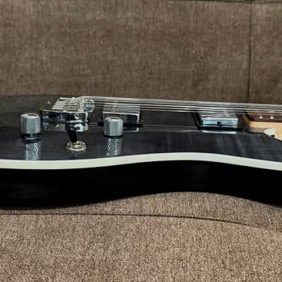 G&L Tribute Series ASAT Deluxe Carved Top with Rosewood Fretboard 2025 Model in Transparent Black image 16