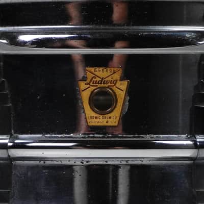 Ludwig 14” x 5” LM400 Super Sensitive Snare 656490 60s image 7