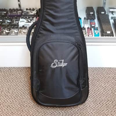 used Suhr Classic S Antique Pro in Black over 3 Tone Sunburst, Very Good Condition with Gig Bag & Paperwork image 3