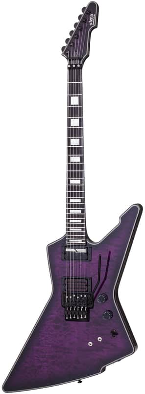 Schecter E-1 FR S Sustainiac Trans Purple Burst image 1