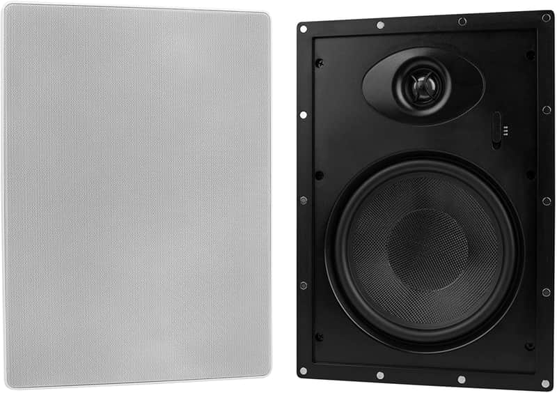Dayton Audio - ME825W - 8" Micro-Edge 2-Way In-Wall Speaker - Pair image 1
