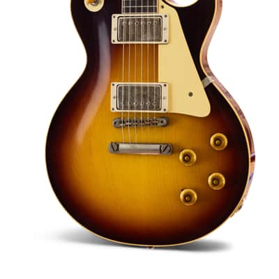 Gibson Custom 1958 Les Paul Standard Reissue Bourbon Burst Ultra Light Aged image 3