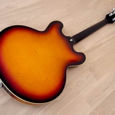 1996 Epiphone Casino '65 VT-VS Vintage Reissue Sunburst w/ Bigsby & Case, Peerless image 17