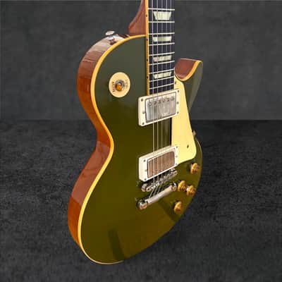 2026 Gibson Custom Made 2 Measure '57 Les Paul Reissue - Olive Drab image 8