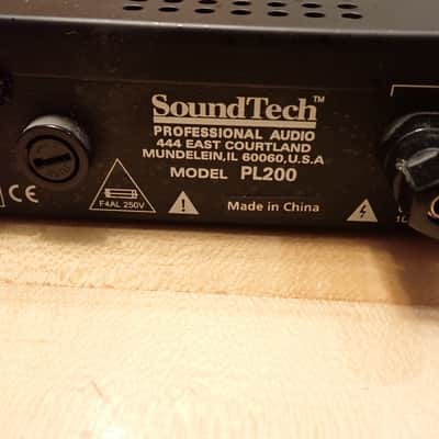 SoundTech PL200 Reference Amplifier image 2