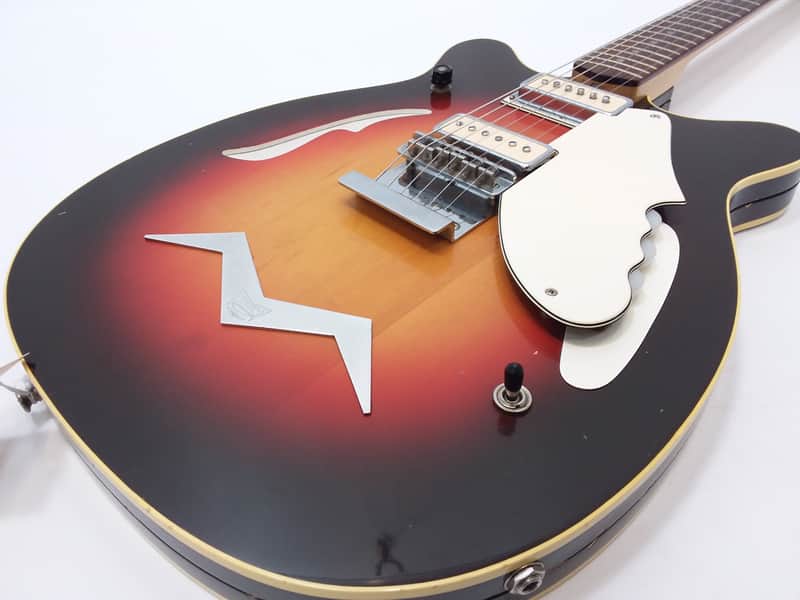 Vintage MICRO FRETS WANDERER ELECTRIC GUITAR Sunburst image 1