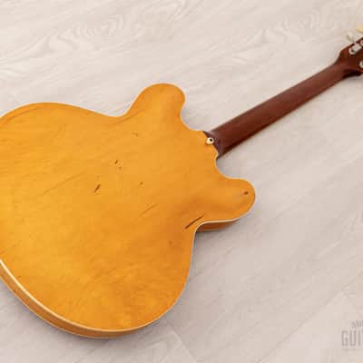 1958 Gibson ES-335 TDN Vintage Semi-Hollow Blonde Thin Top w/ PAFs, Case image 16