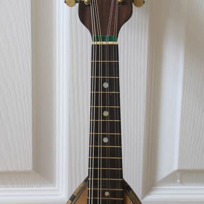ANTIQUE BOWLBACK MANDOLIN ITALY ‘ALFREDO ALBERTINI CATANIA No. 65’ image 11