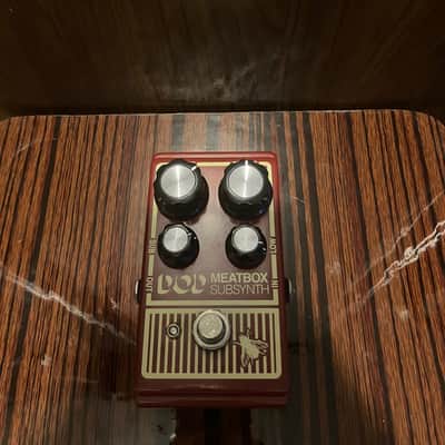 DOD Meatbox Sub Synth Reissue 2010s - Red image 1