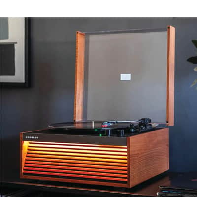 Crosley CR6237A Dean 3-Speed Bluetooth Record Player Natural With Legs-NEW image 17
