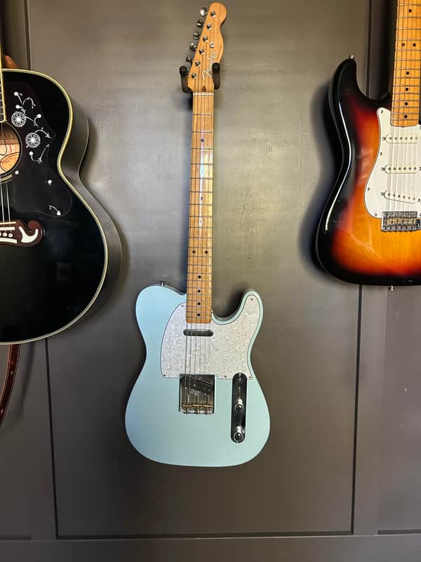 Fender Vintera '50s Telecaster with Maple Fretboard 2019 - 2023 - Sonic Blue image 1