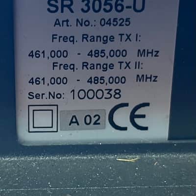Sennheiser SR3056-U Dual Stereo IEM Mikroport Transmitter 461-485 MHZ image 6