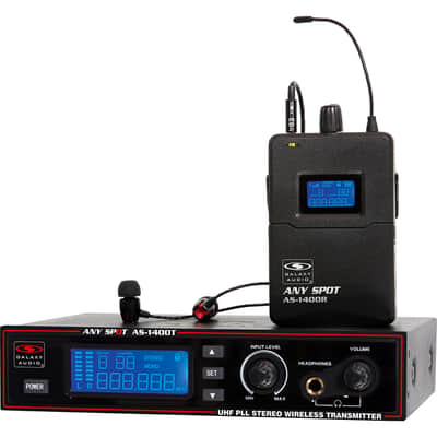 Galaxy Audio AS-1400M Any Spot Wireless In-Ear Monitor System - Band M (516-558 MHz)