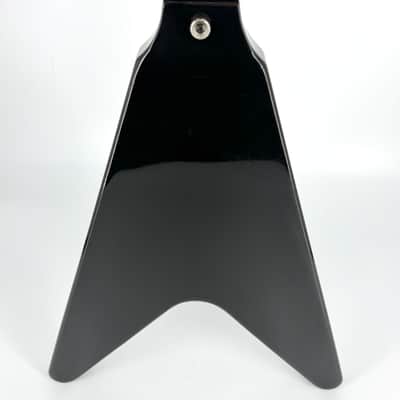 1990 Gibson Flying V ’67 Reissue – Ebony image 9