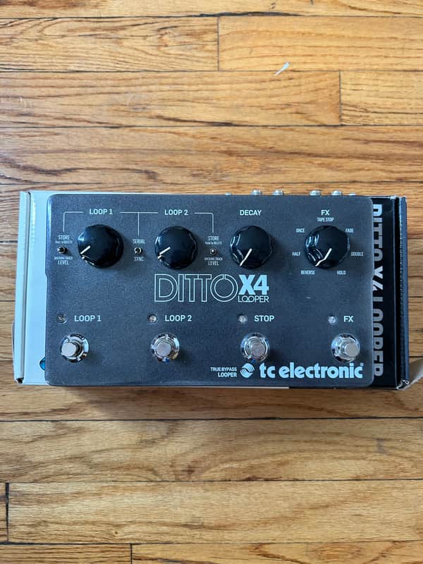 TC Electronic Ditto X4 Looper 2016 - Present - Black Bild 1