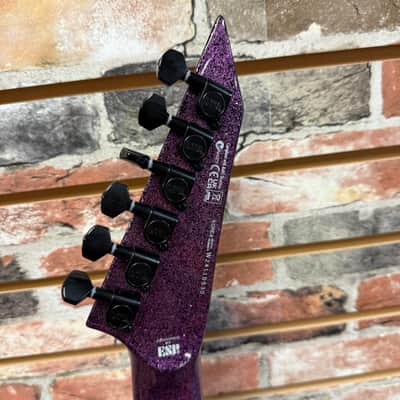 LTD Kirk Hammett KH-602 Purple Sparkle With Hard Case image 9
