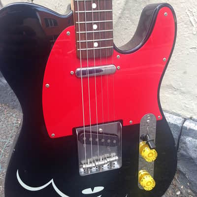 2007-2010 Fender M.I.J Mickey Mouse Telecaster Black image 9