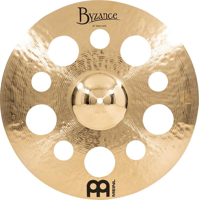 Meinl 18" Byzance Brilliant Trash Crash Cymbal image 1