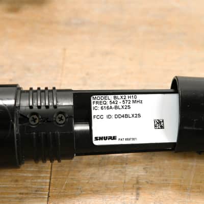Shure BLX24R/B58 Handheld Wireless System - H10 Band (NO POWER SUPPLY) CG012L5 image 8