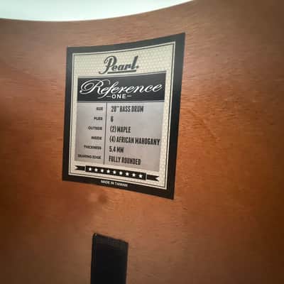 Pearl Reference One 5-Piece Drum Kit #836 Red Glass – Brand New – 20/10/12/16 + 13 Snare image 5