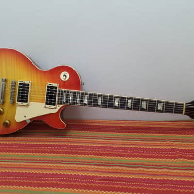 Burny Super Grade Les Paul Sunburst MIJ Made in Japan CIJ Vintage image 15