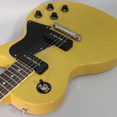 2021 Epiphone Les Paul Special TV Yellow w/ Gig Bag image 8